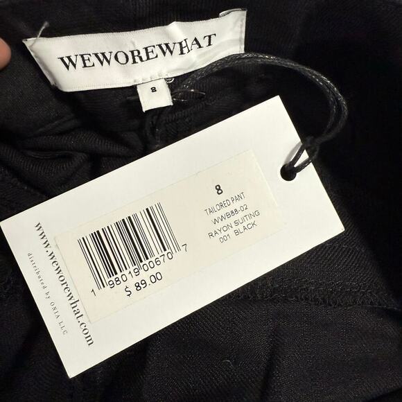 Weworewhat Tailored Pant, Black, 8 - Picture 7 of 8